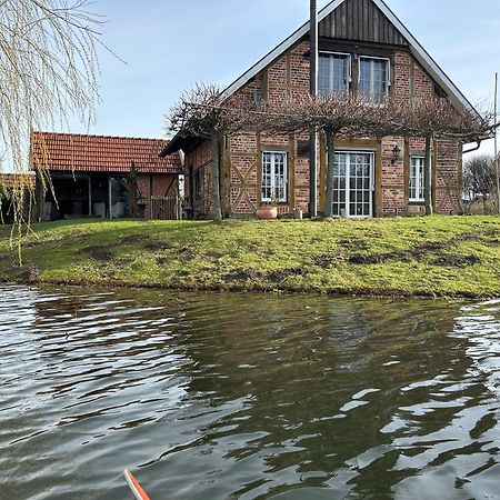 Gemuetliches Fachwerkhaus Am See Mit Kamin Warendorf Ngoại thất bức ảnh