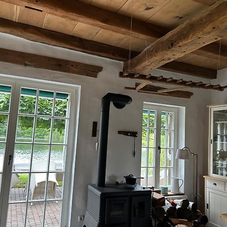 Gemuetliches Fachwerkhaus Am See Mit Kamin Warendorf Ngoại thất bức ảnh