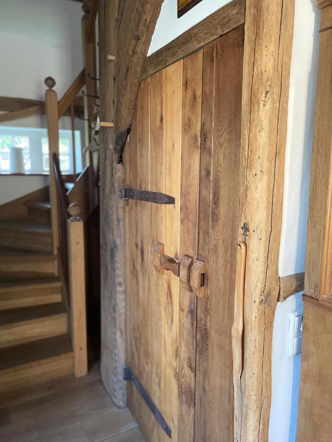 Gemuetliches Fachwerkhaus Am See Mit Kamin Warendorf Ngoại thất bức ảnh
